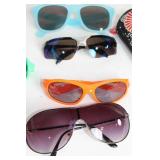 Collection of 6 Sunglasses with Protective Case