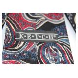 Set of 3 Vintage Silk Ties by Raphael, Frat. Pachucki & Ketch