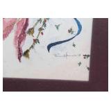 Framed Angel Art Print by TineffeAnna in White Frame