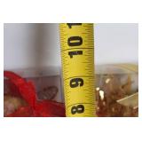 Set of 4 Holiday Seasonal Fairy Figurines with Ribbon Decor