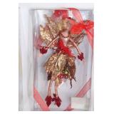 Set of 4 Elegant Fairy Ornaments in Gift Boxes