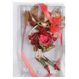 Set of 4 Elegant Fairy Ornaments in Gift Boxes