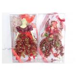 Set of 2 Decorative Fairy Ornaments in Holiday Gift Packaging