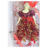 Set of 2 Decorative Fairy Ornaments in Holiday Gift Packaging