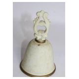 Vintage Porcelain Bell with Praying Hands Motif
