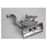 Vintage Metal Squirrel Nutcracker with Lever Mechanism