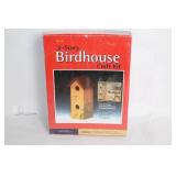 Sealed 2-Story Birdhouse Craft Kit with Pre-Cut Wooden Parts