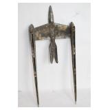 Vintage Metal Airplane Hood Ornament