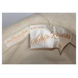 Vintage Adolfo Realites Fur Felt Hat by Empress