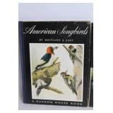 Collection of 3 Vintage Books: American Songbirds, The Frontier States, and Lady Cottington
