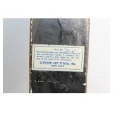 Carved Wooden Architectural Column by Clifford Art Studio