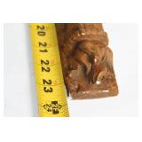 Carved Wooden Architectural Column by Clifford Art Studio