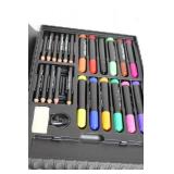 Lillian Vernon Deluxe Art Set in Carrying Case