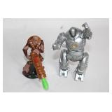 Collection of Star Wars Gaming Miniatures Including Obi-Wan Kenobi and Chewbacca