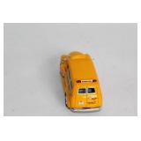 Set of 3 Yellow School Bus Model Toys with Digimon Study Kit