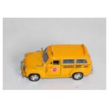 Set of 3 Yellow School Bus Model Toys with Digimon Study Kit
