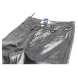 GAP Boot Cut Black Leather Pants Size 0