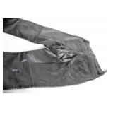 GAP Boot Cut Black Leather Pants Size 0