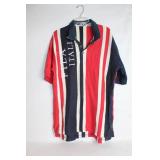 Vintage Fila Italia Striped Polo Shirt XL