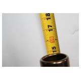 Vintage Ceramic Drip Glaze Vase with Unique Color Blend