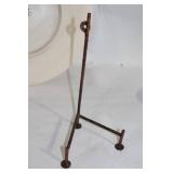 Steven Kaye Handcrafted Clay Wall Art Plate with Stand