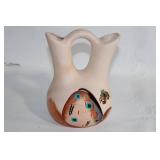 Handcrafted Native American Style Wedding Vase