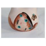 Handcrafted Native American Style Wedding Vase