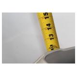 Artisan Decorative Ceramic Vase with Intricate Carvings