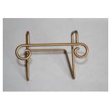 Decorative Ceramic Plate with Abstract Zebra Pattern Design