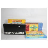 Collection of 4 Classic Board Games - Trivia Challenge, Nick at Nite, Battle of the Sexes, The aMAZEing Labyrinth