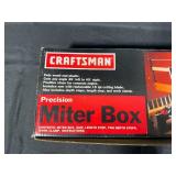 Craftsman Precision Miter Box with Saw and Depth Stops