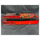 Craftsman Precision Miter Box with Saw and Depth Stops