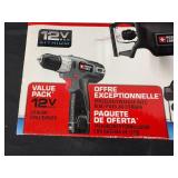 Porter Cable 12V Max Lithium Drill and 12V Max Clampsaw Set