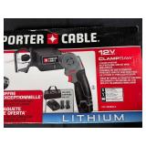 Porter Cable 12V Max Lithium Drill and 12V Max Clampsaw Set