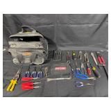 Craftsman Professional Tool Bag with Assorted Hand Tools