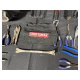 Craftsman Professional Tool Bag with Assorted Hand Tools