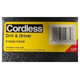 Panasonic 12V Cordless Drill & Driver Kit with Battery and Charger