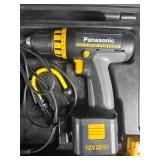 Panasonic 12V Cordless Drill & Driver Kit with Battery and Charger