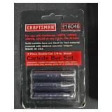 Craftsman Die Grinder with Unused Bits and Carbide Bur Set