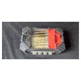 Collection of Drill Bit Sets and Ratchet Driver Set