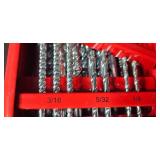 Trademaster 115-Piece High Speed Steel Drill Bit Set with Chuck Key and More!