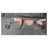 Milwaukee Power Drill, Drill Bit Set, and 15ft Workshop Extension Cord Collection