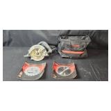 Skilsaw HD5510 5-1/2 inch Circular Saw with Craftman Blades and Bag