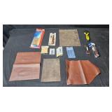 Comprehensive Leatherworking Tool and Material Set