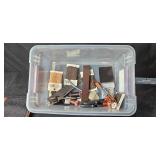 Leather Craft Kit with Assorted Materials and Tools