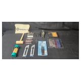 Greenlee Tool Set with Mallet, Precision Screwdrivers and Drill Bits
