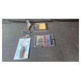 Greenlee Tool Set with Mallet, Precision Screwdrivers and Drill Bits