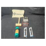 Greenlee Tool Set with Mallet, Precision Screwdrivers and Drill Bits