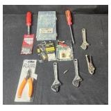 Assorted Hand Tools and Fasteners Collection