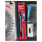 Assorted Power Tool Accessories and Hand Saws Collection
